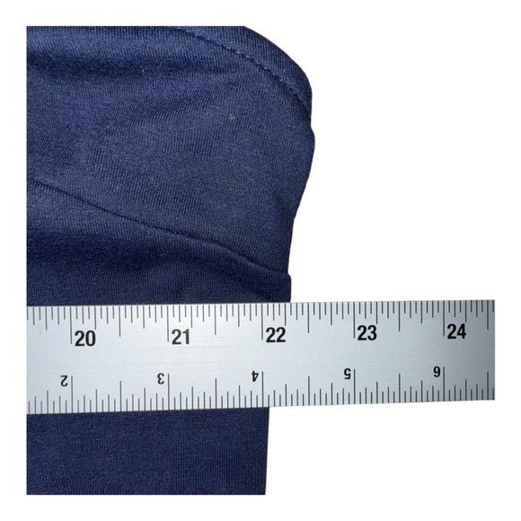 CITY CHIC CCX Relax Me Stretch Cotton Hoodie Dress - Women’s Plus 16W Navy - Picture 10 of 14